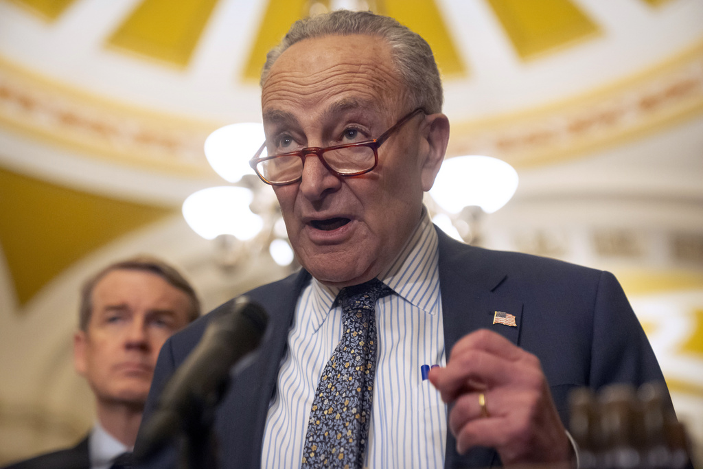 Biden and party leaders implore Speaker Johnson to help Ukraine in ...